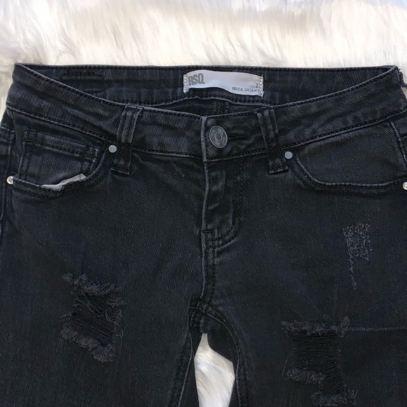 RSQ black ripped skinny jeans - Picture 5 of 7